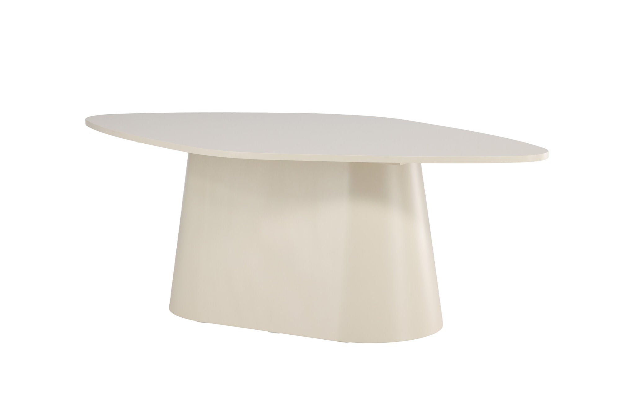 Vind Diamond spisebord 210x110x75 cm - MDF Beige PU Lacquer Painting FSC 100%