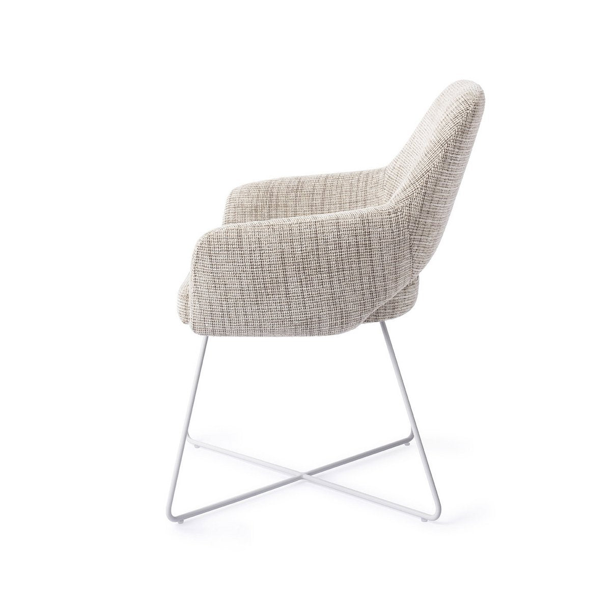 Jesper Home Yanai Spisebordsstol Cross White