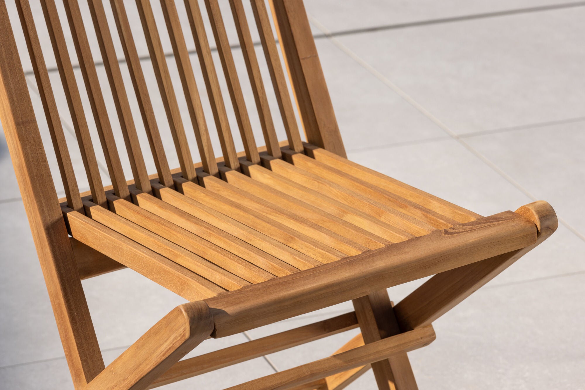 Venture Home Kenya Folding stol W/O Armrest 2-pack - Teak