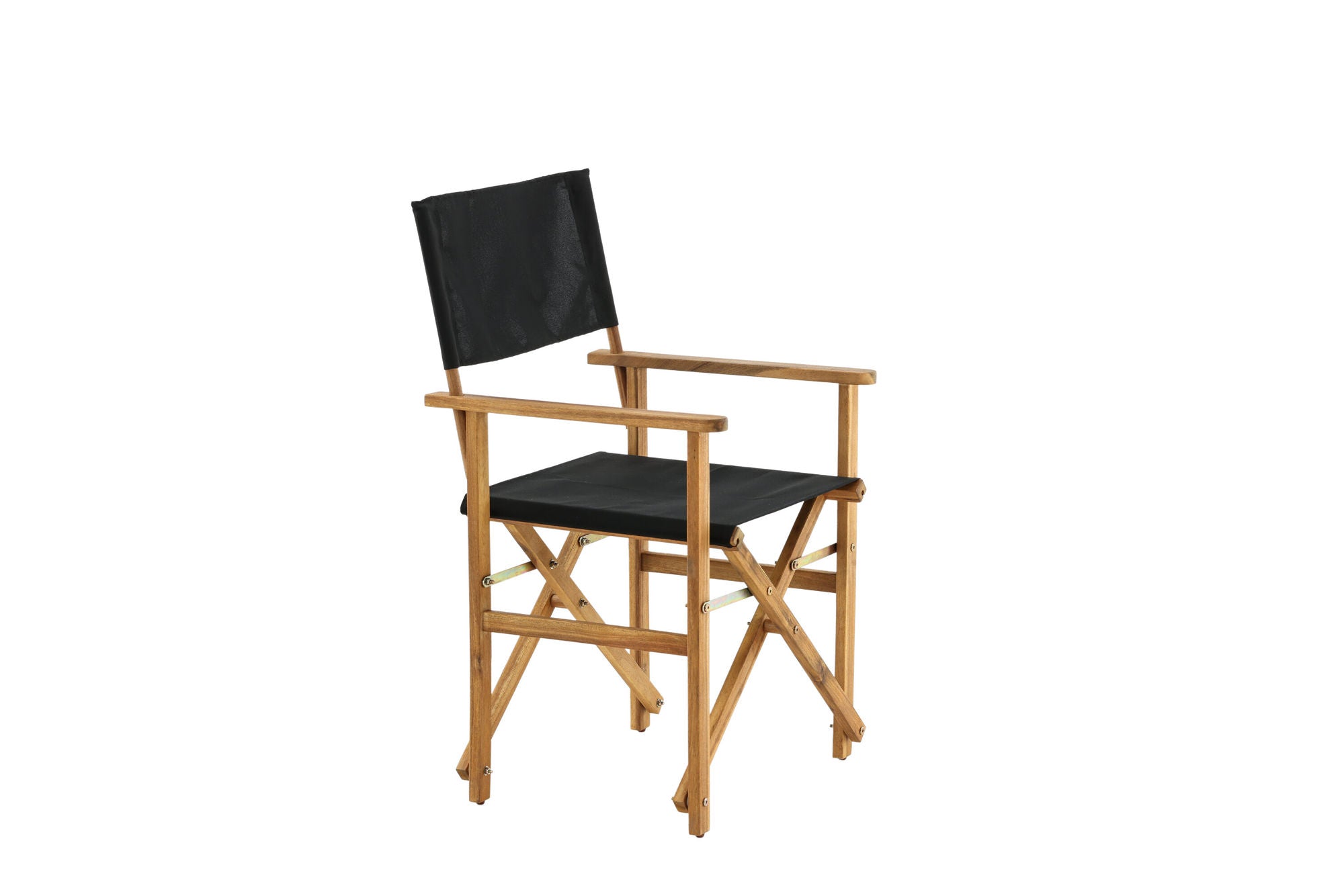 Venture Home Marion - Editors stol 2-pack - Nature / Black - Acacia -
