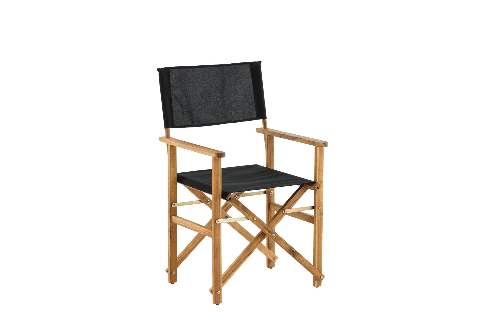 Venture Home Marion - Editors stol 2-pack - Nature / Black - Acacia -