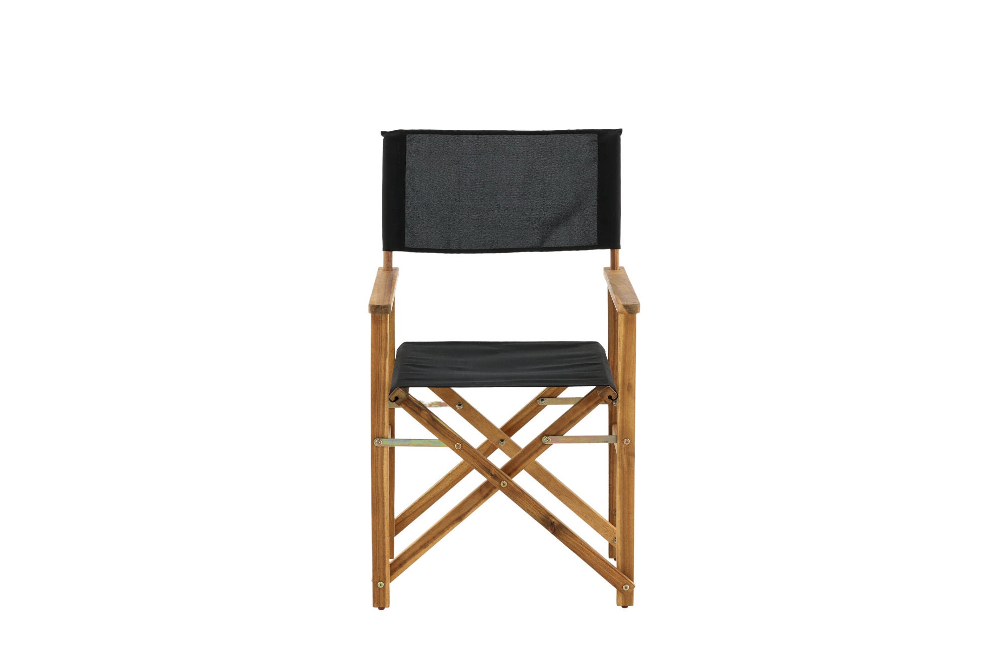 Venture Home Marion - Editors stol 2-pack - Nature / Black - Acacia -