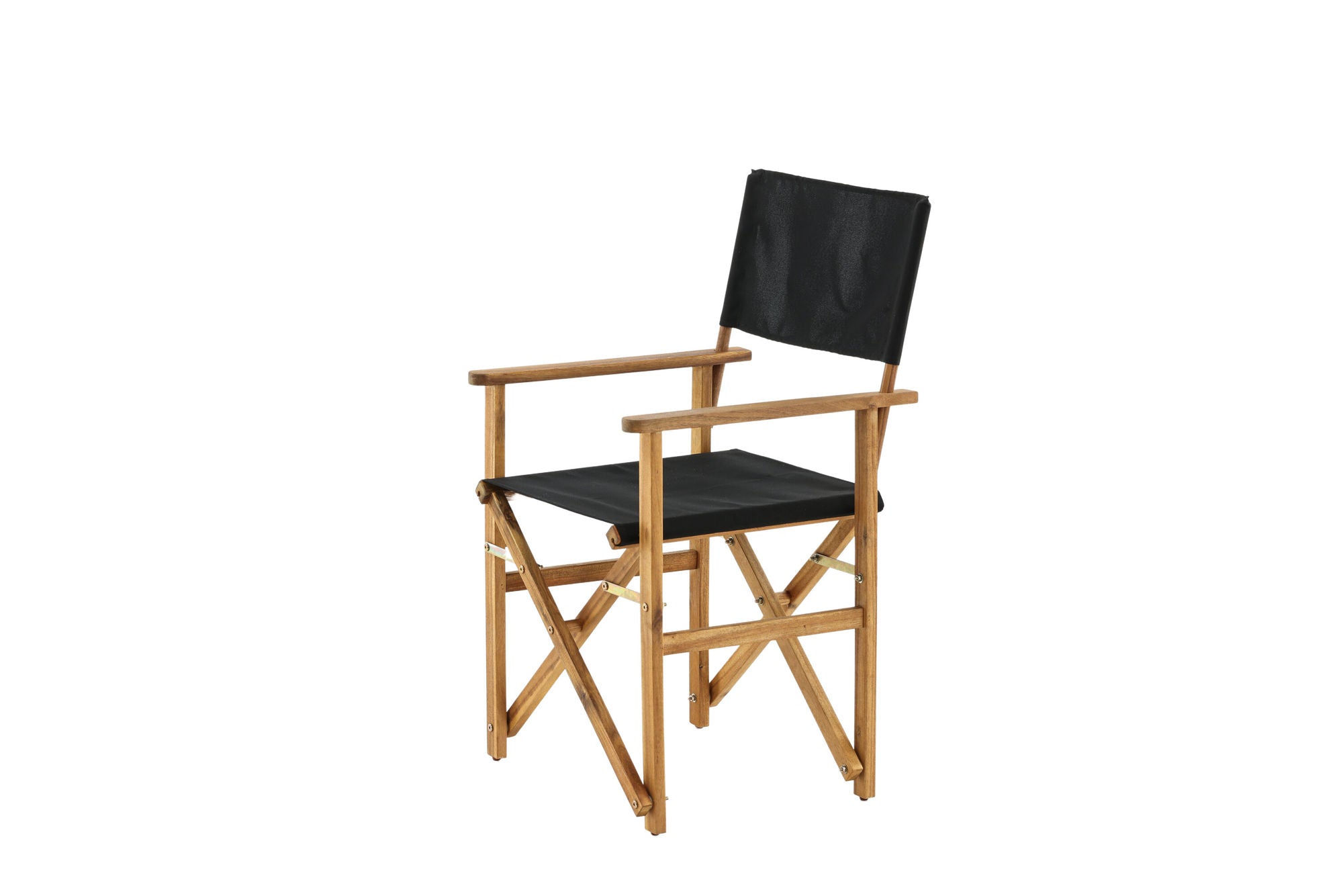 Venture Home Marion - Editors stol 2-pack - Nature / Black - Acacia -