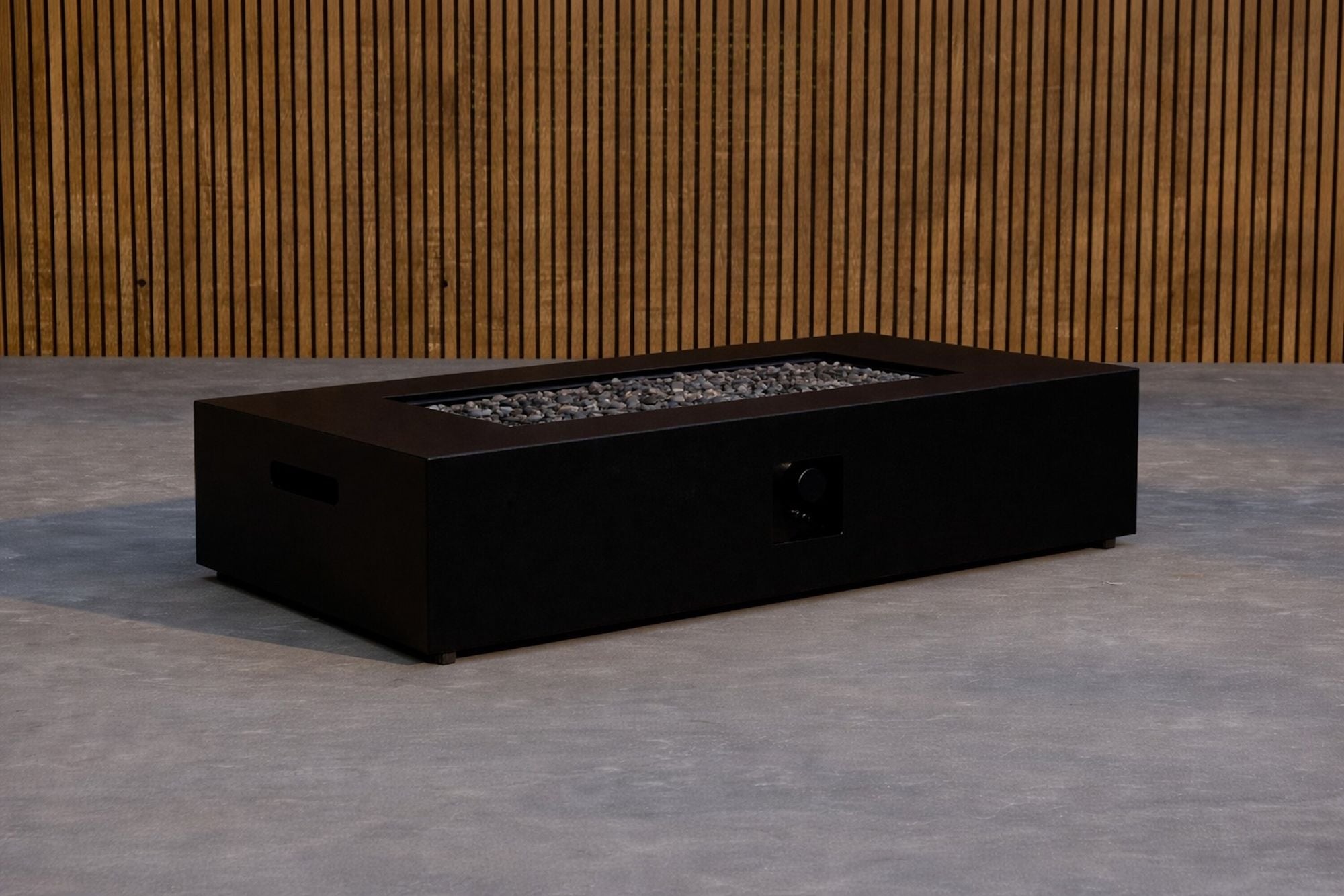 Venture Home Kea Fire Pit Rectangular 137x69x31 cm - Black