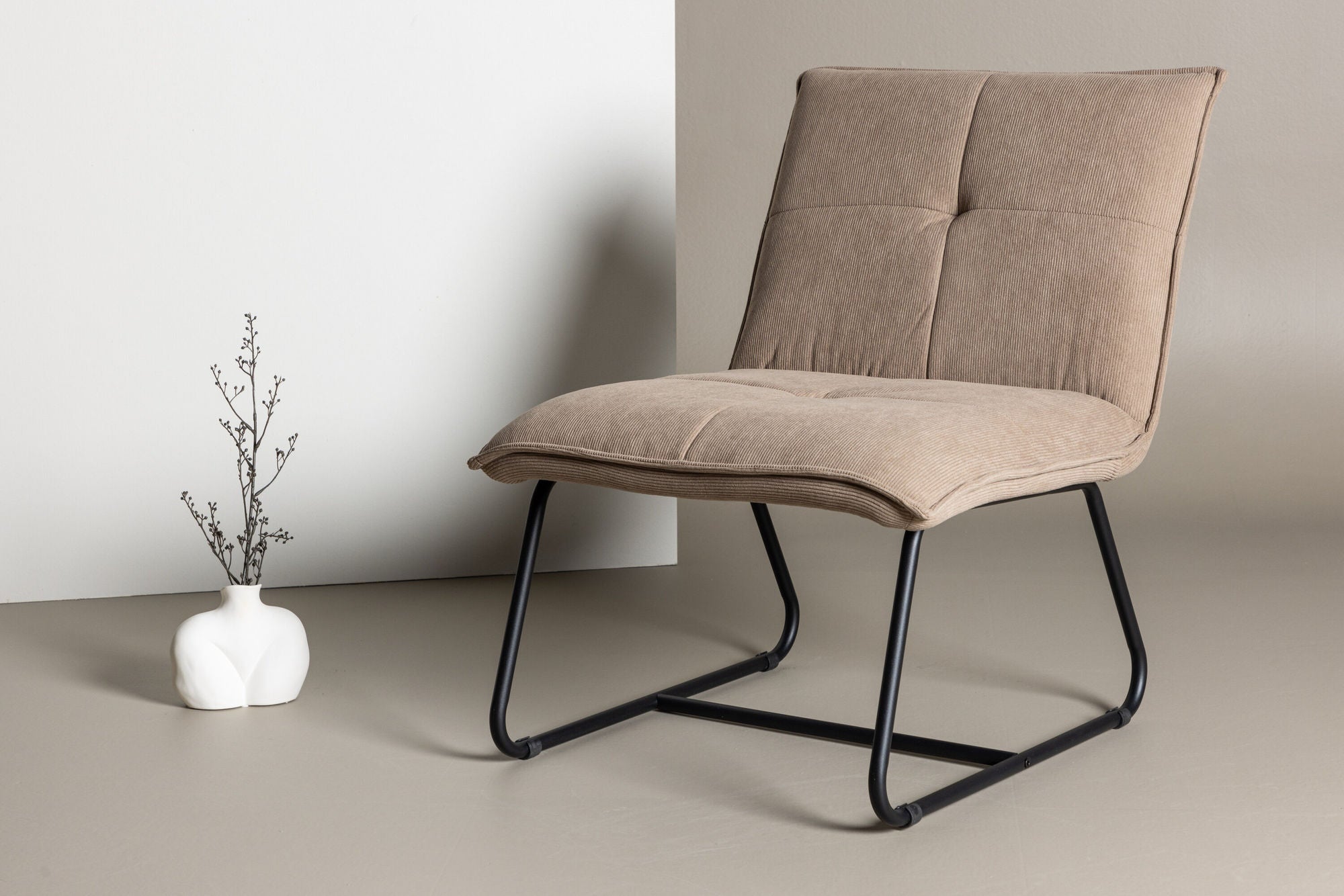 Venture Home Madison Lounge stol - Brown / Manchester