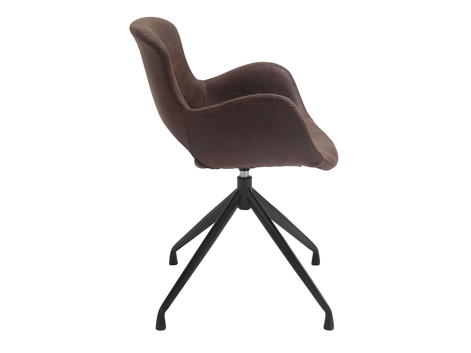 Spisebordsstol Mørkebrun (Model: Luna) (2 stk.)