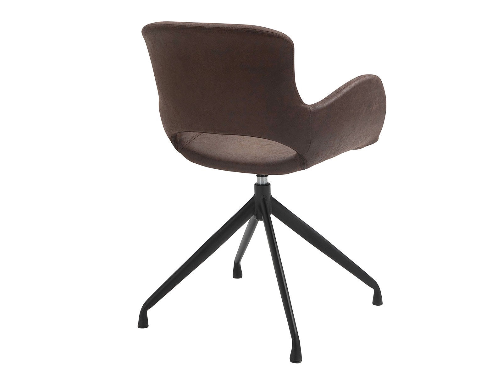 Spisebordsstol Mørkebrun (Model: Luna) (2 stk.)