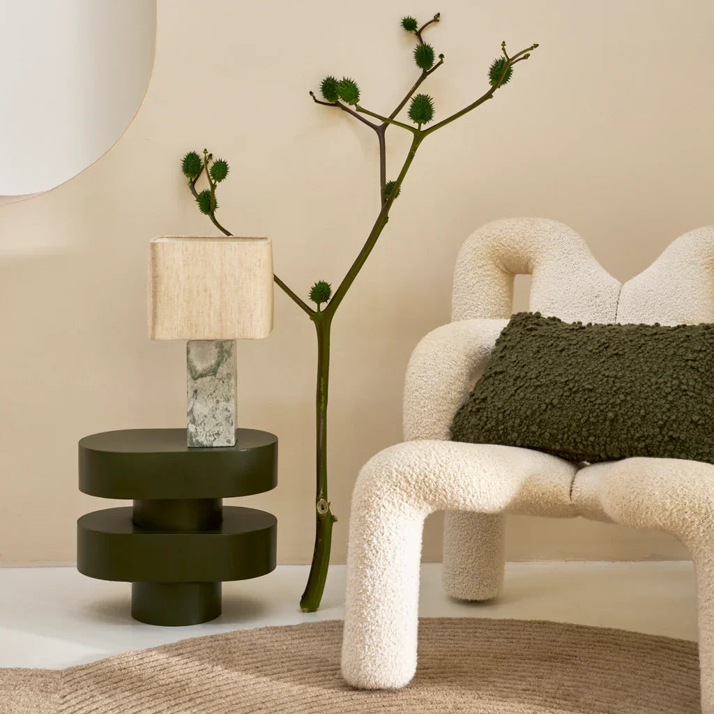 Bordlampe Suvi med Marmor