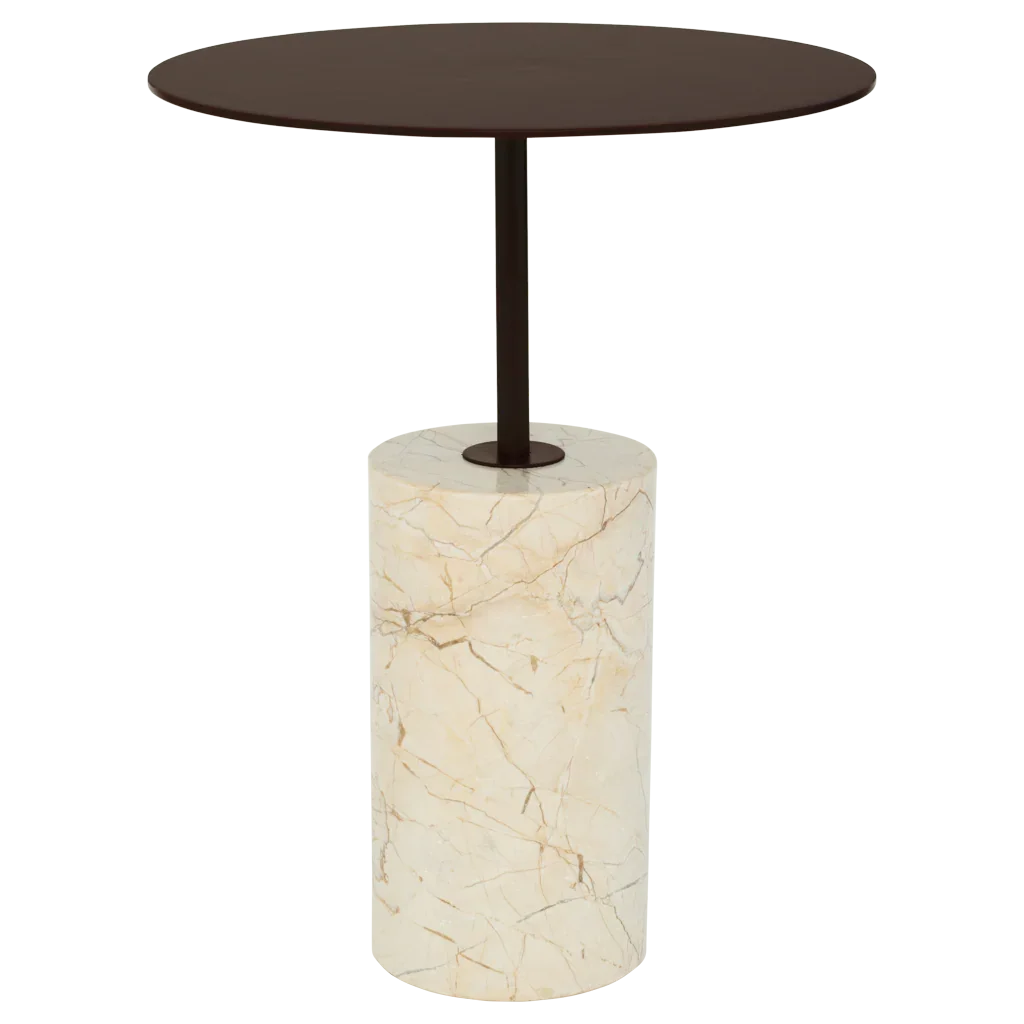 Sidebord Macy B med marmor ben