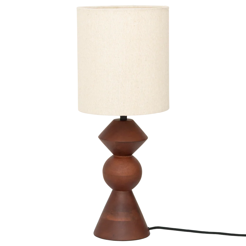 Bordlampe Tre med mangotræ