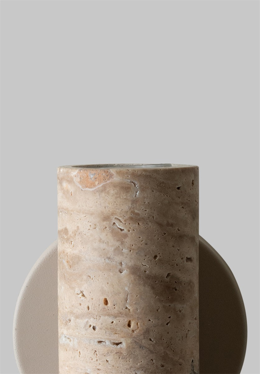 Tivoli dia. 12 x h.17cm, Sand, væglampe