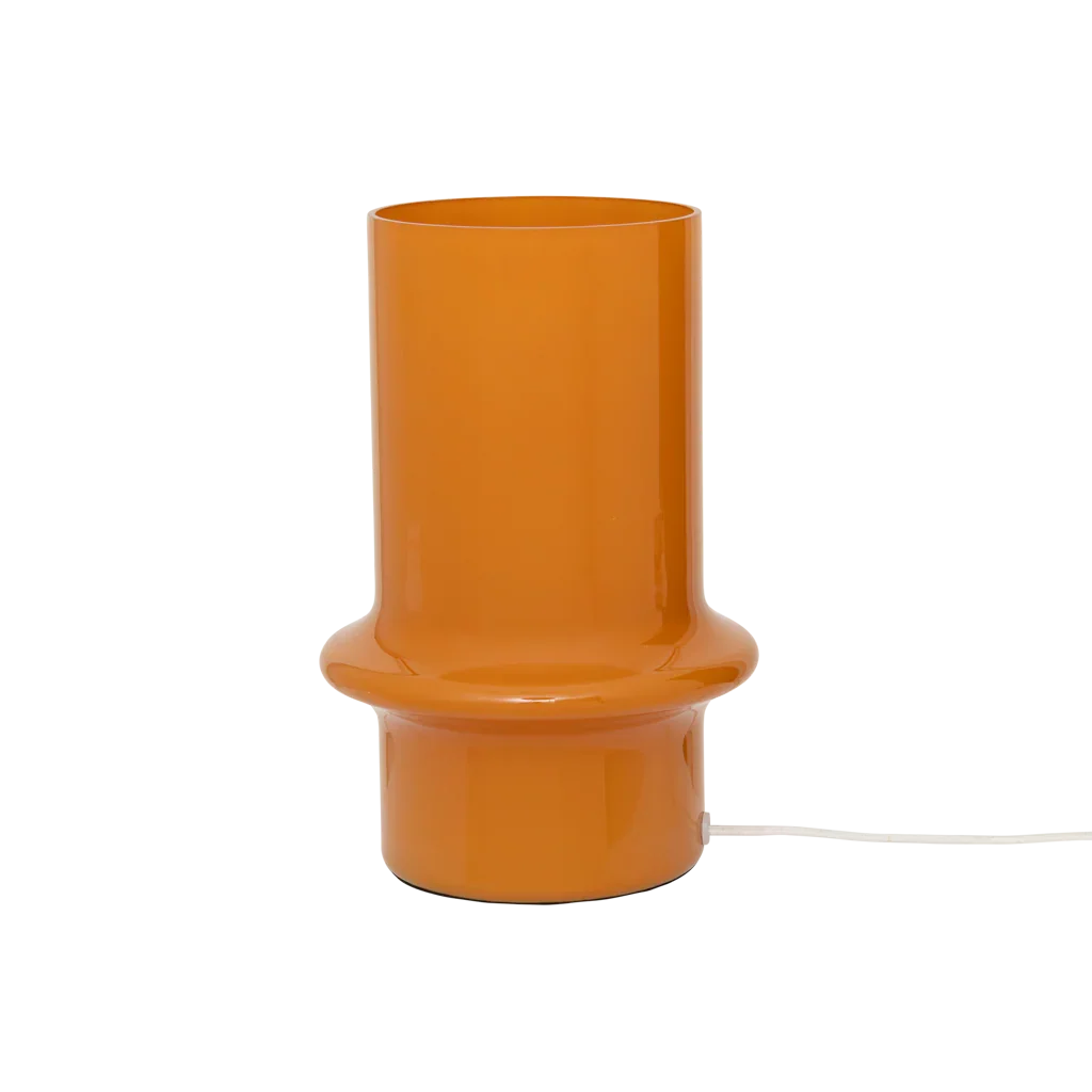 Bordlampe Shai, gylden orange