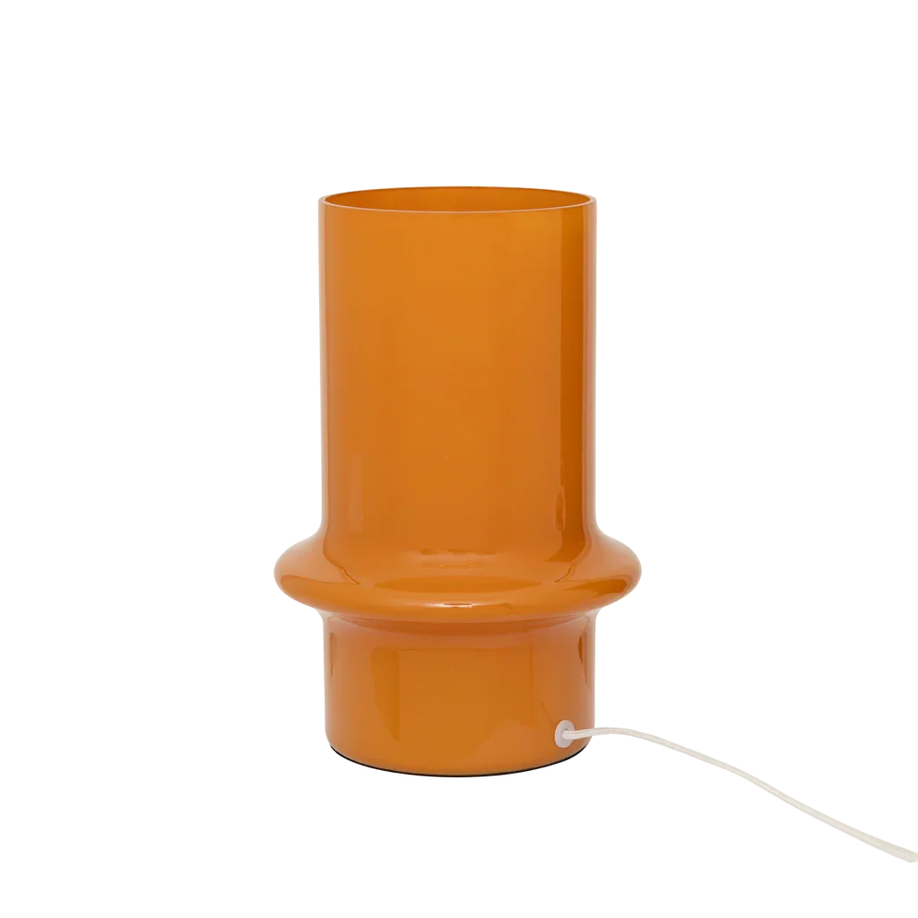 Bordlampe Shai, gylden orange