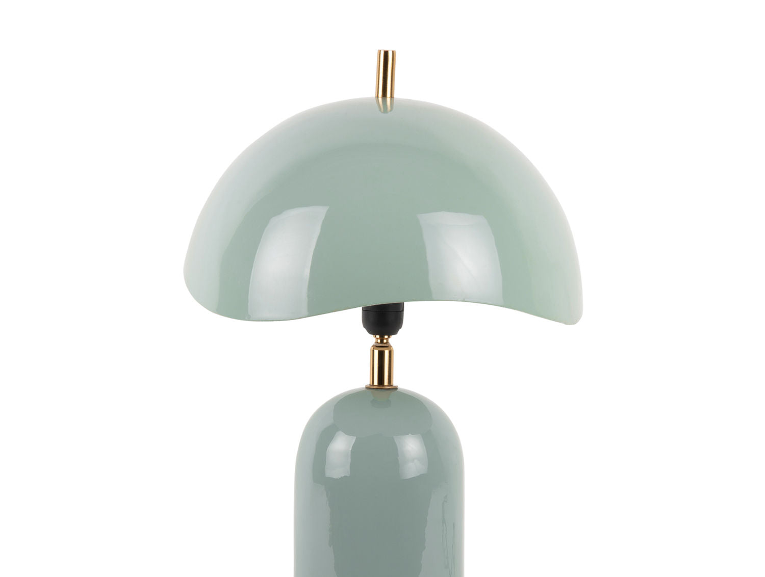 LEITMOTIV Table lamp Querido enamel misty blue