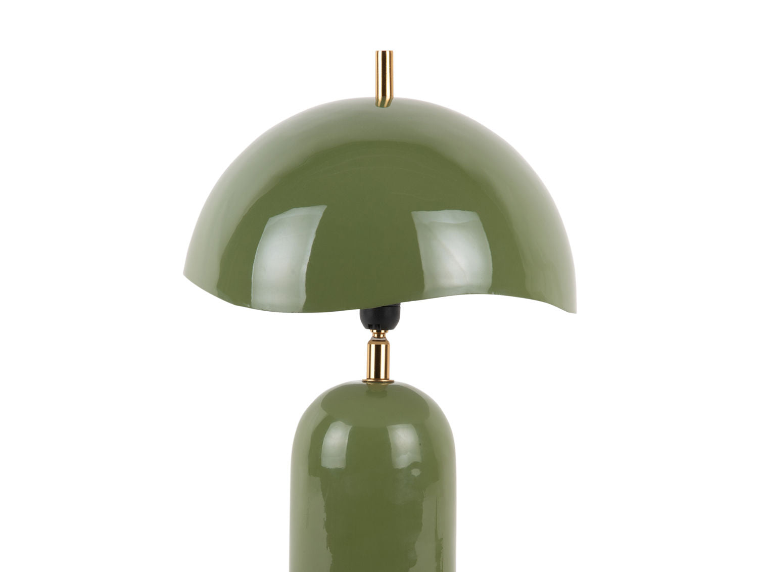 LEITMOTIV Table lamp Querido enamel jungle green