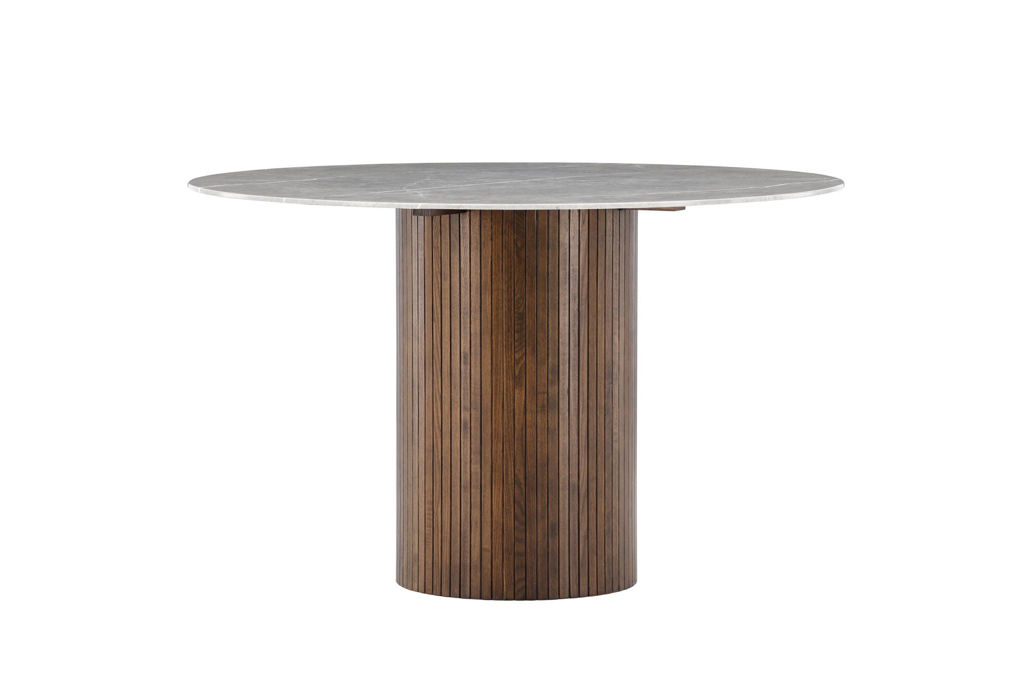 Vind Austin spisebord - Mocca / Dark grey Marblelook