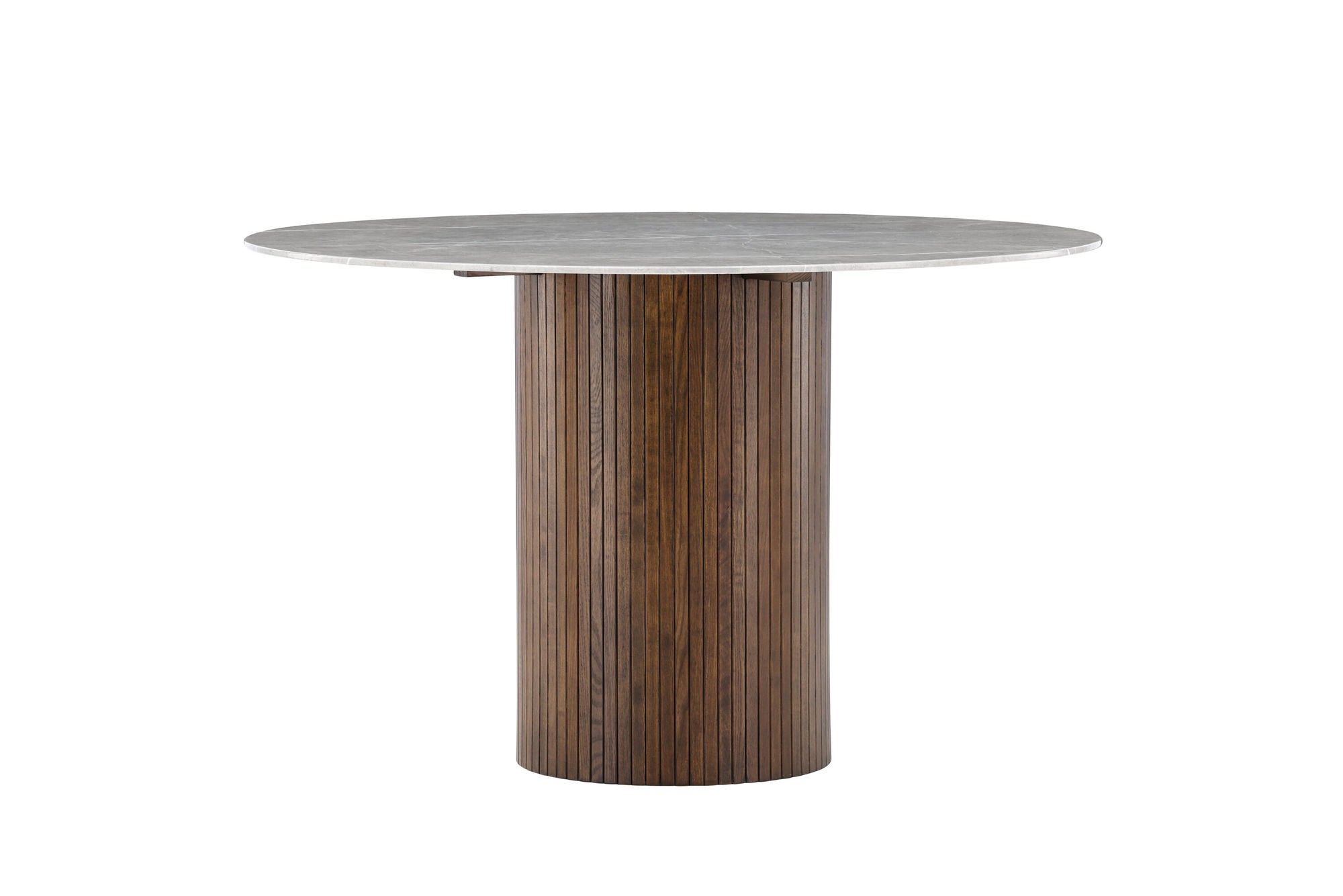 Vind Austin spisebord - Mocca / Dark grey Marblelook