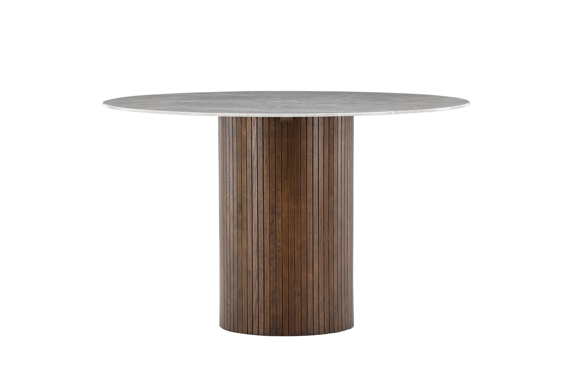 Vind Austin spisebord - Mocca / Dark grey Marblelook