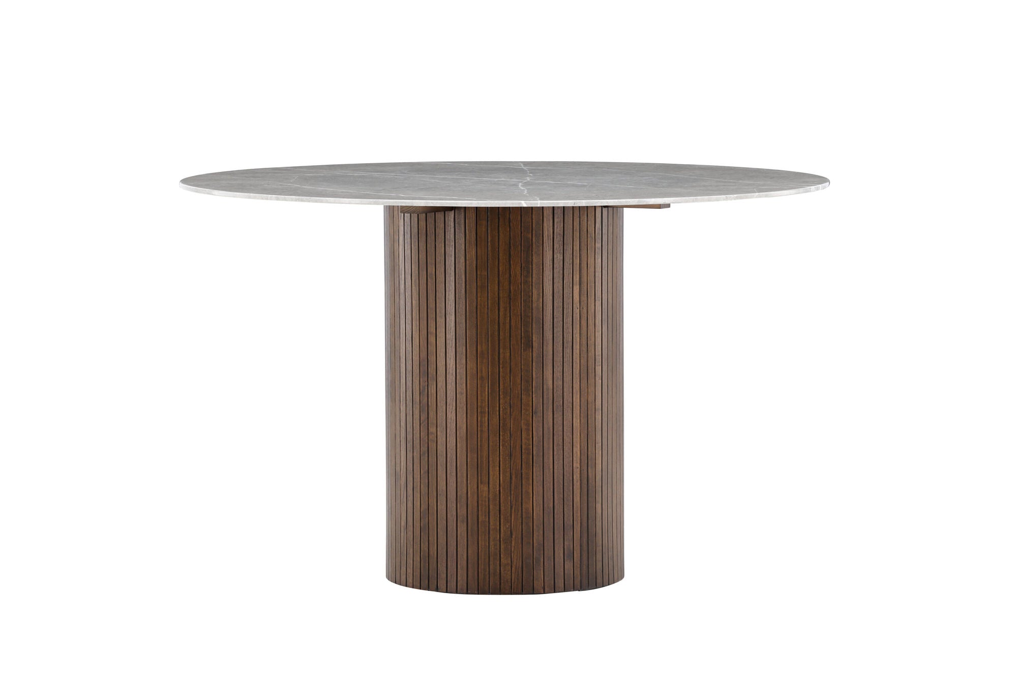 Vind Austin spisebord - Mocca / Dark grey Marblelook