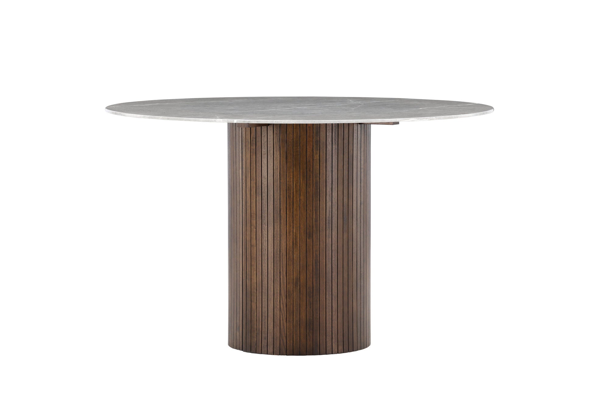 Vind Austin spisebord - Mocca / Dark grey Marblelook