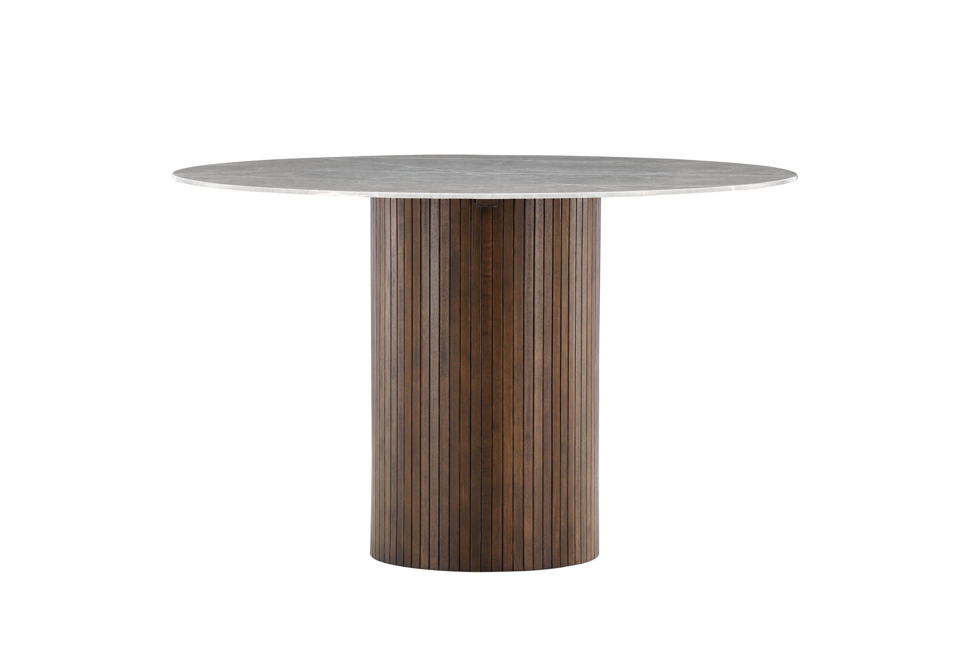 Vind Austin spisebord - Mocca / Dark grey Marblelook