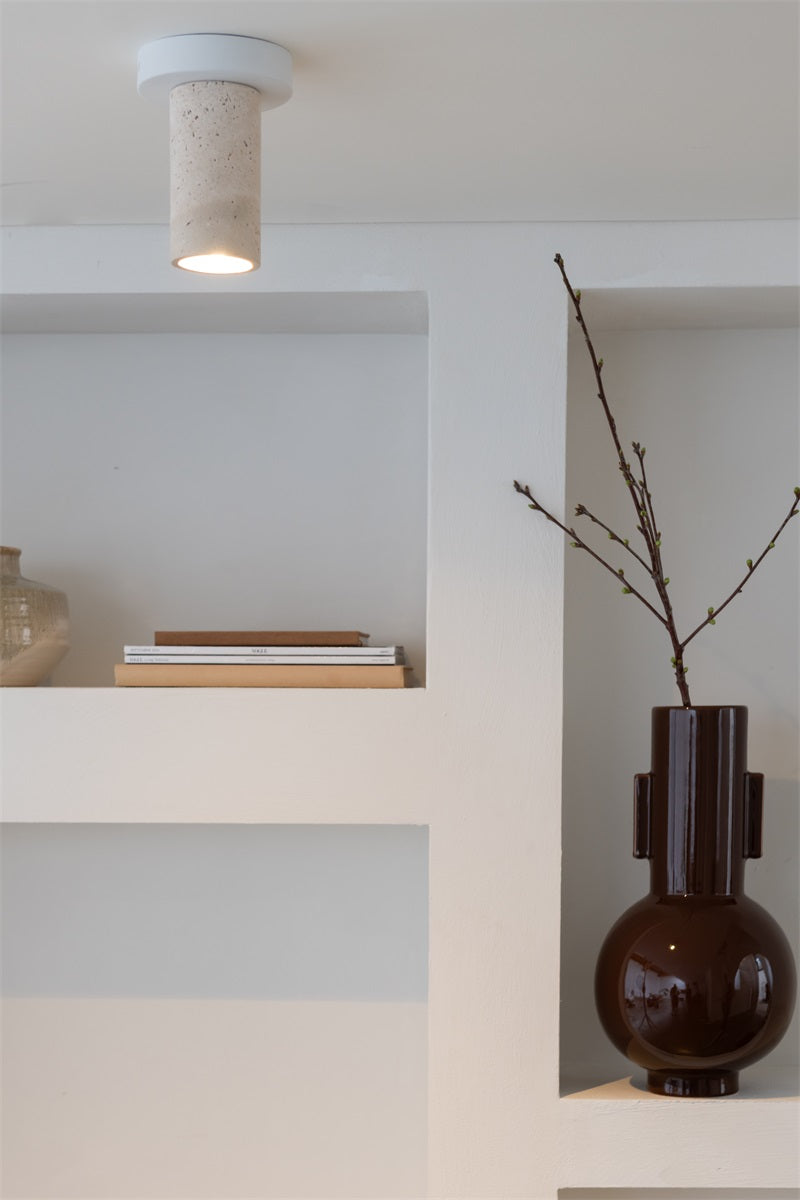 Tivoli dia.12 x h.15cm, Hvid, loftlampe