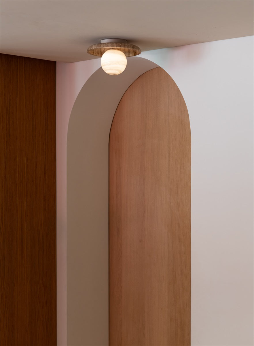 Tivoli dia.25cm disc, Sand, loftlampe