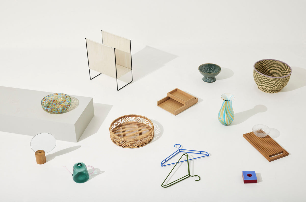 Kaleido Vase Blå/Gul