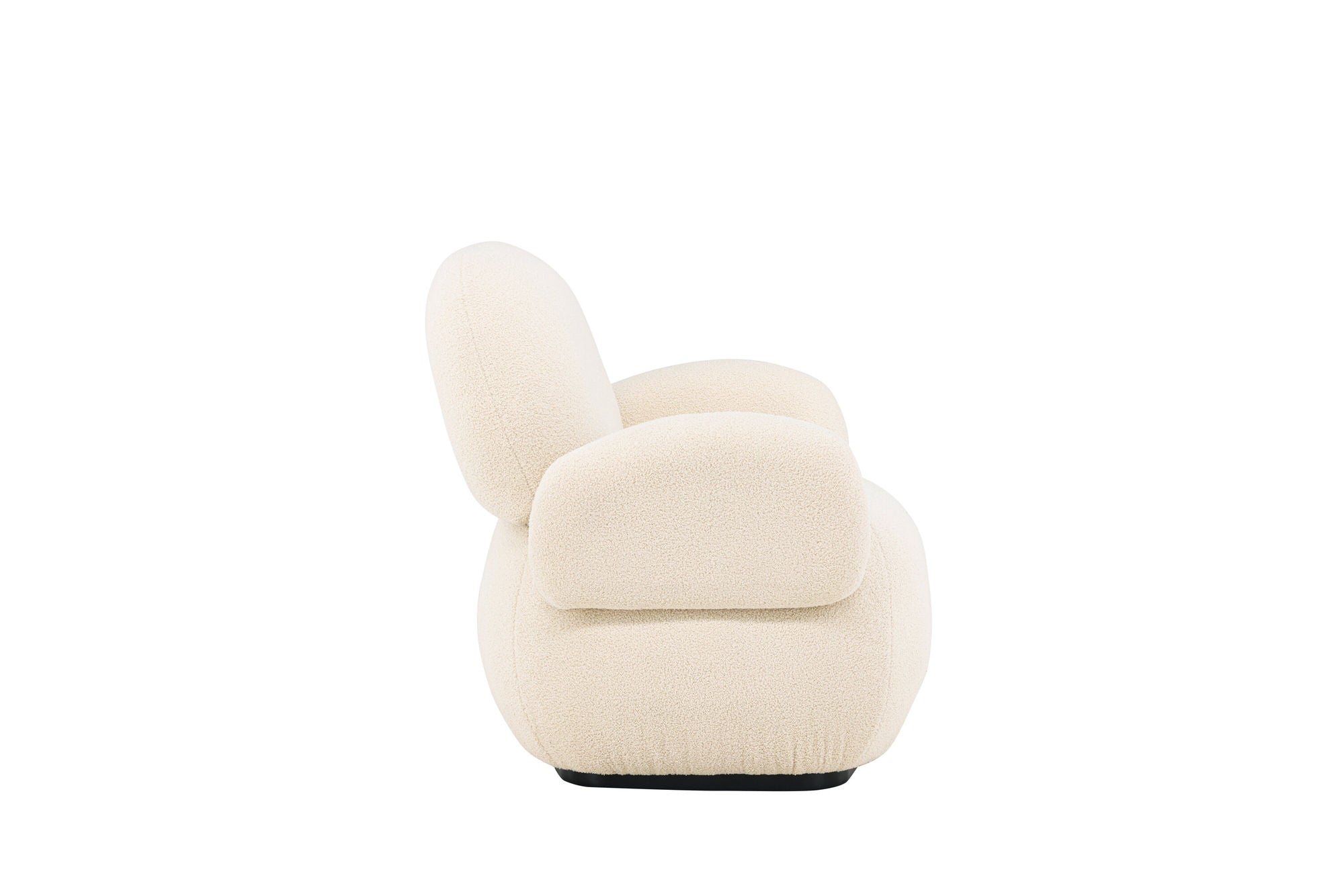 Venture Home Sevilla Single Sofa - Beige / Beige Chenille