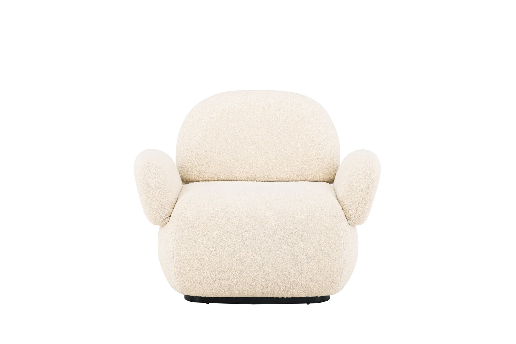 Venture Home Sevilla Single Sofa - Beige / Beige Chenille