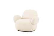 Venture Home Sevilla Single Sofa - Beige / Beige Chenille