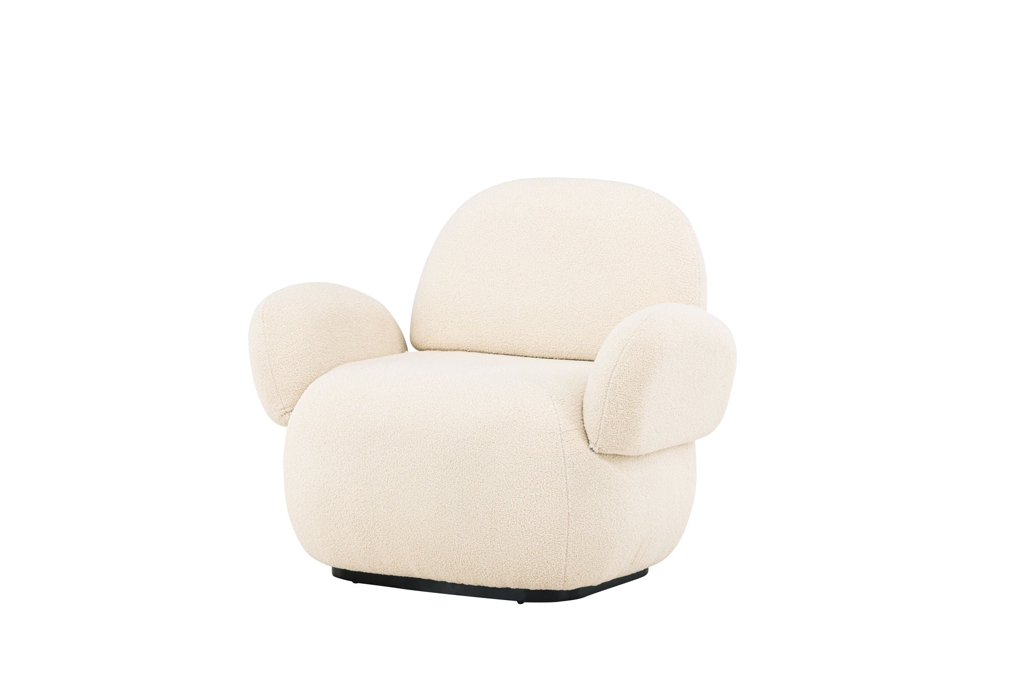 Venture Home Sevilla Single Sofa - Beige / Beige Chenille