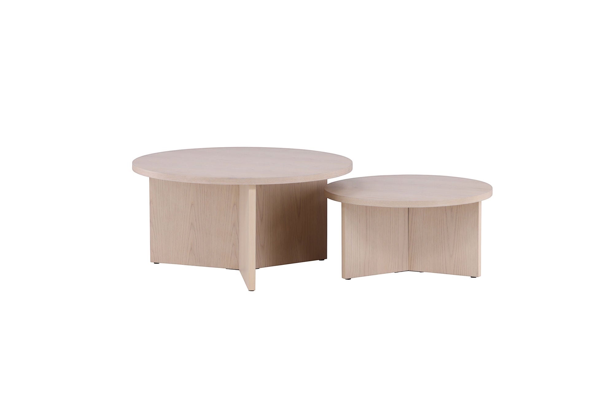 Venture Home Saltö Small Sofa bord - Whitewash / Wood +Saltö Large Sofa bord - Whitewash / Wood _1