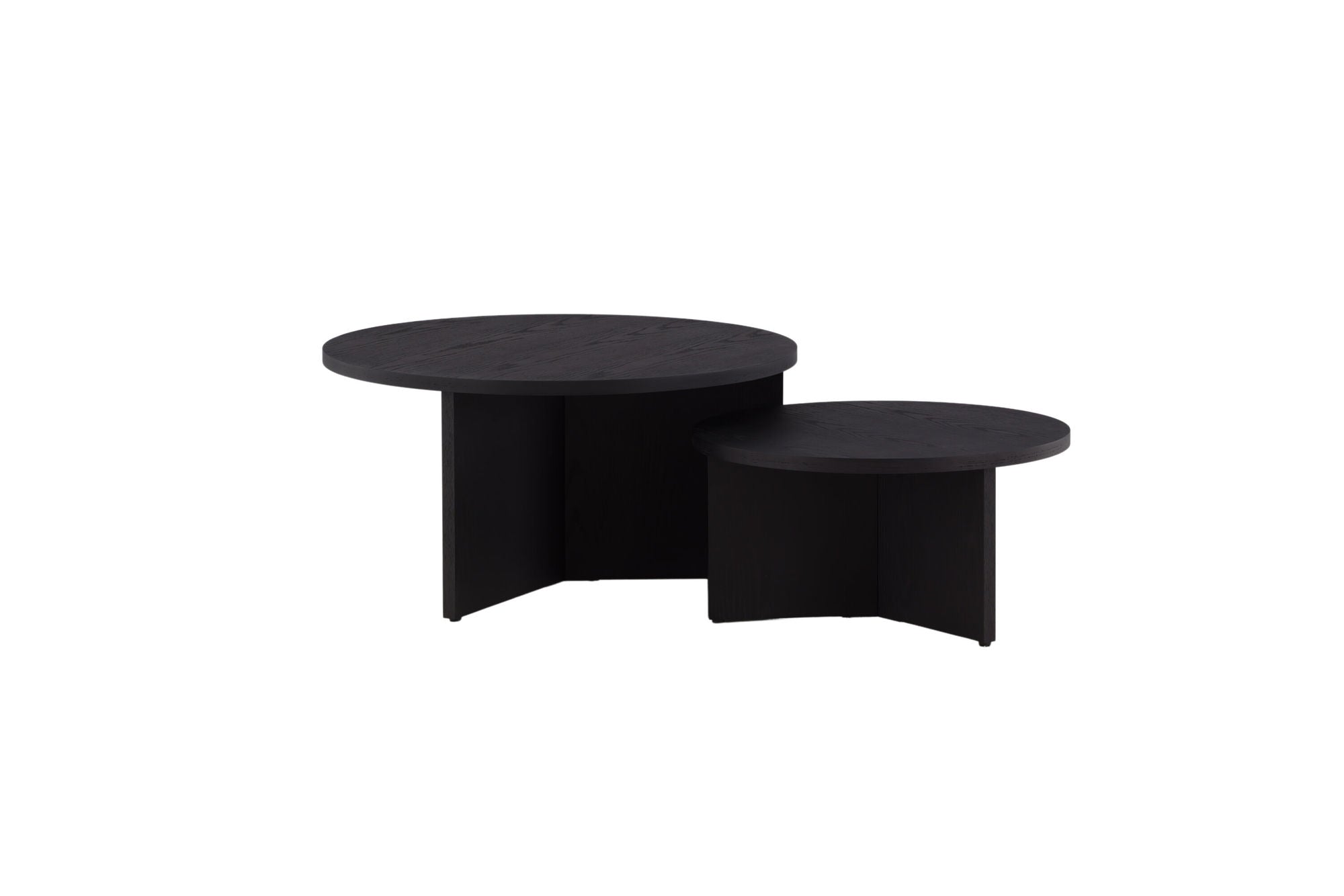 Venture Home Saltö Small Sofa bord - Black / Wood +Saltö Large Sofa bord - Black / Wood _1