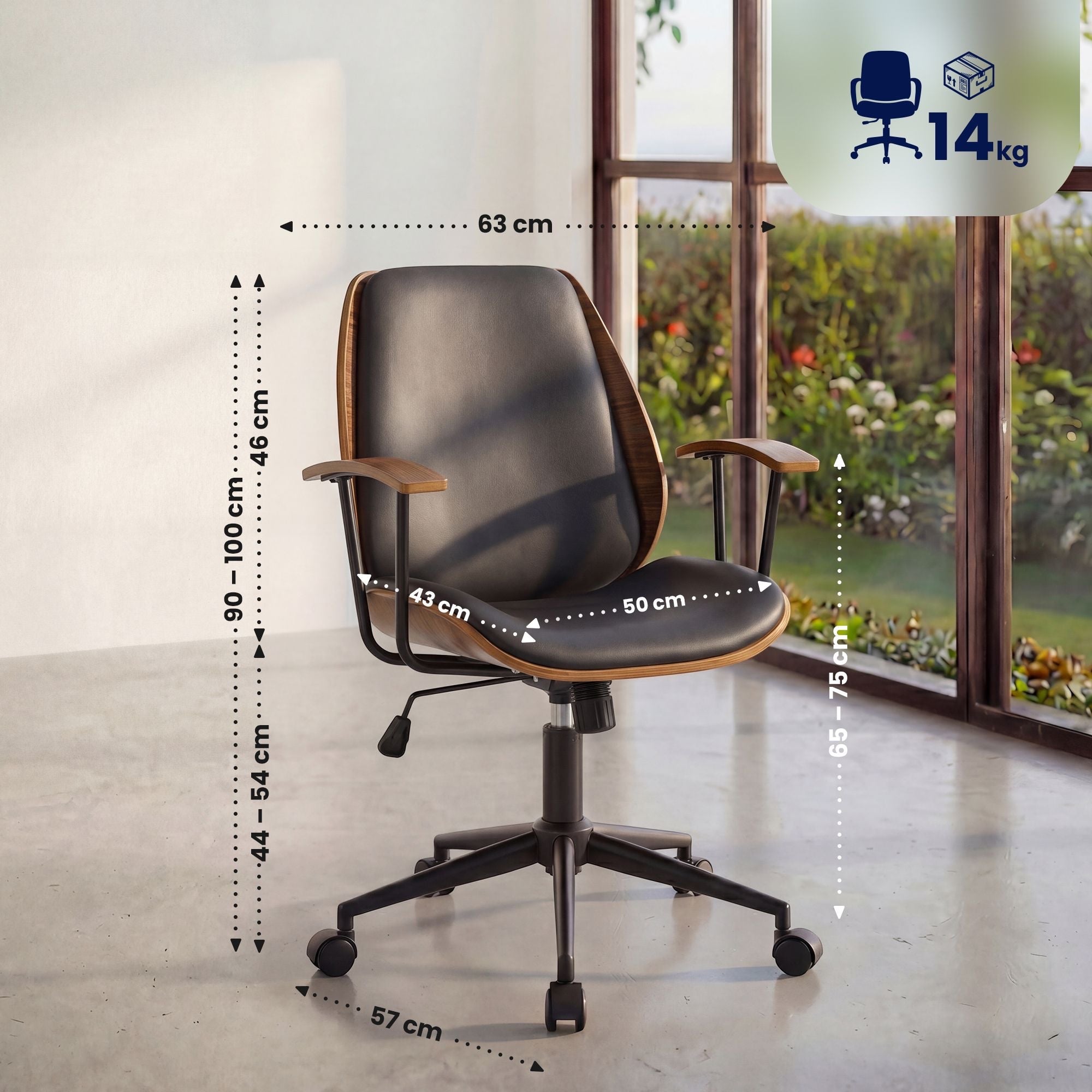 Arlondi ergonomisk kontorstol