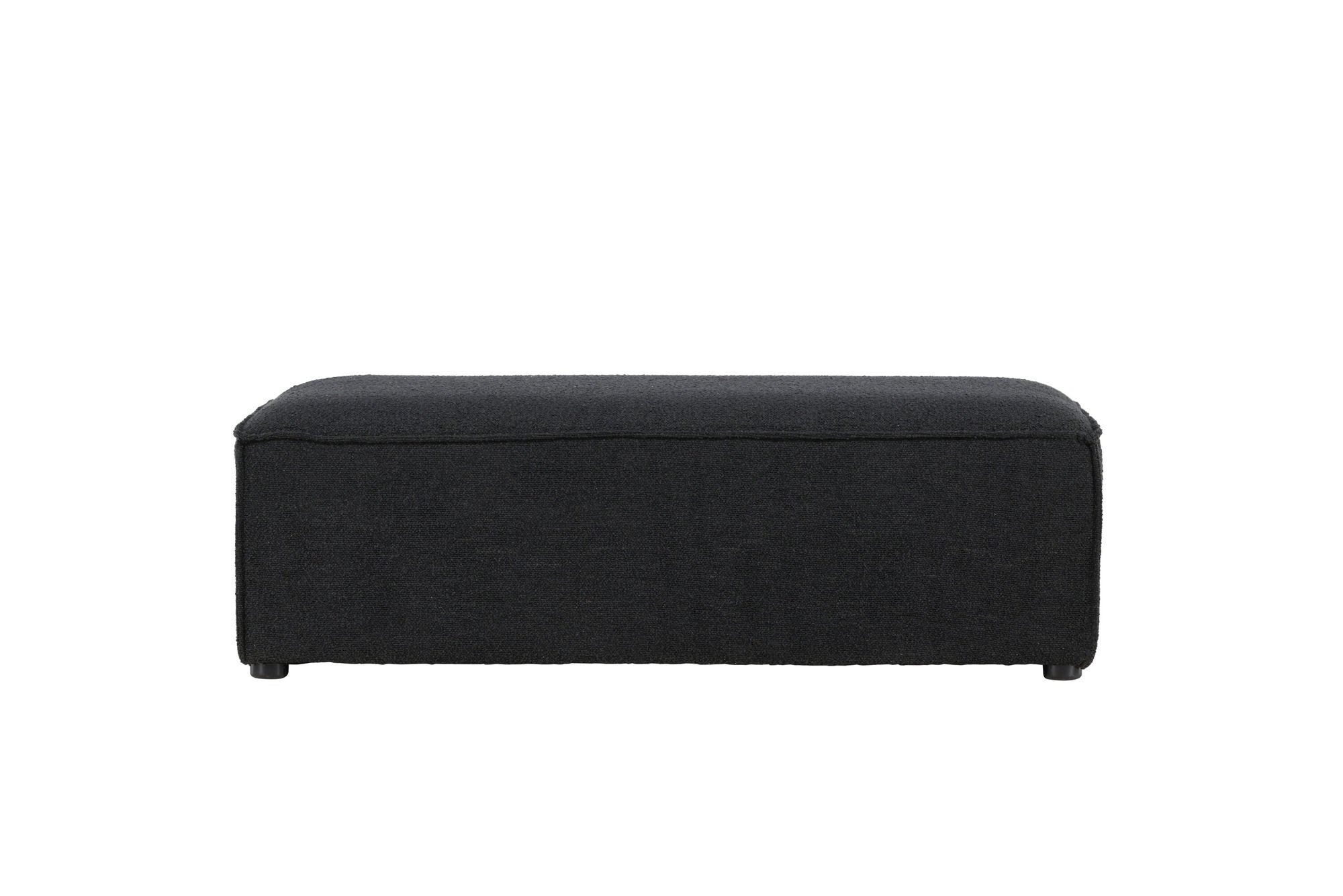 Vind Gillholmen Pouf - Black Boucle /
