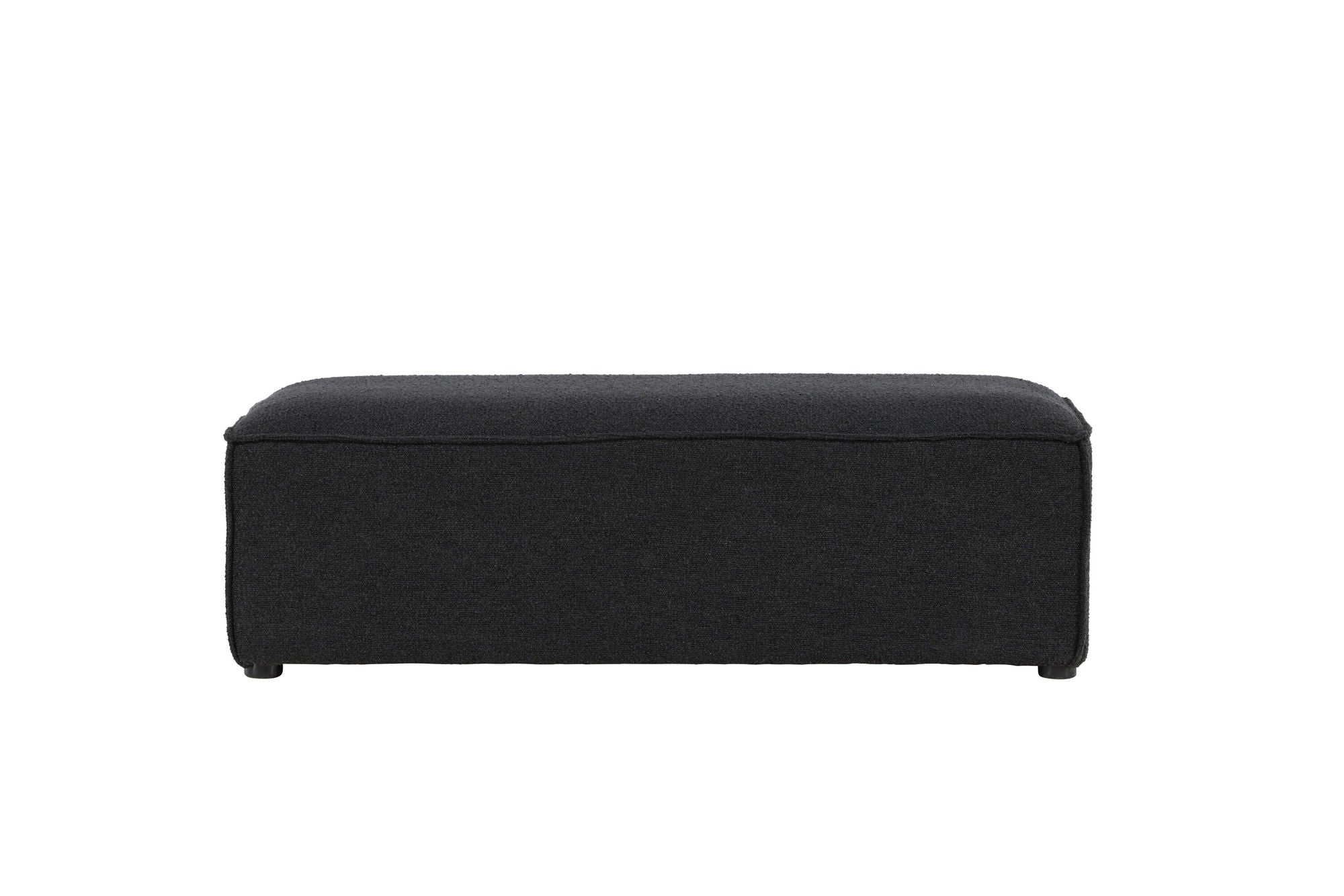 Vind Gillholmen Pouf - Black Boucle /