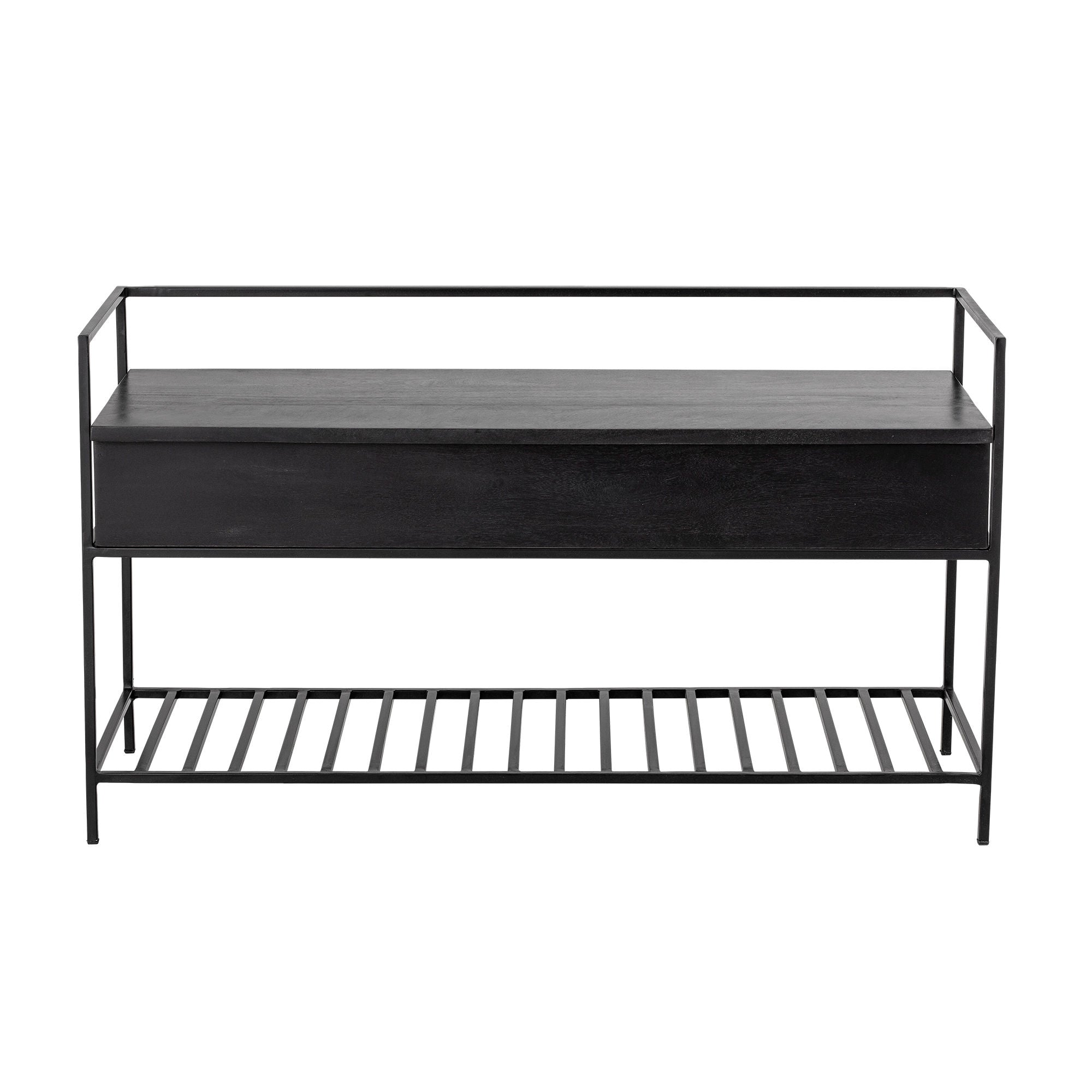Bloomingville Abelone Bænk, Sort, FSC®100%, Mango