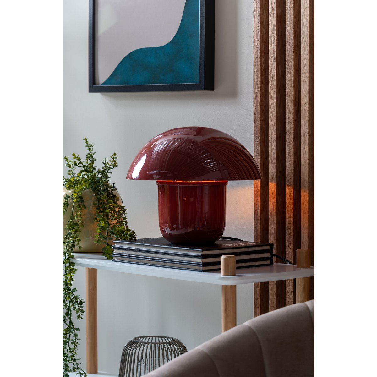 Bordlampe fat mushroom