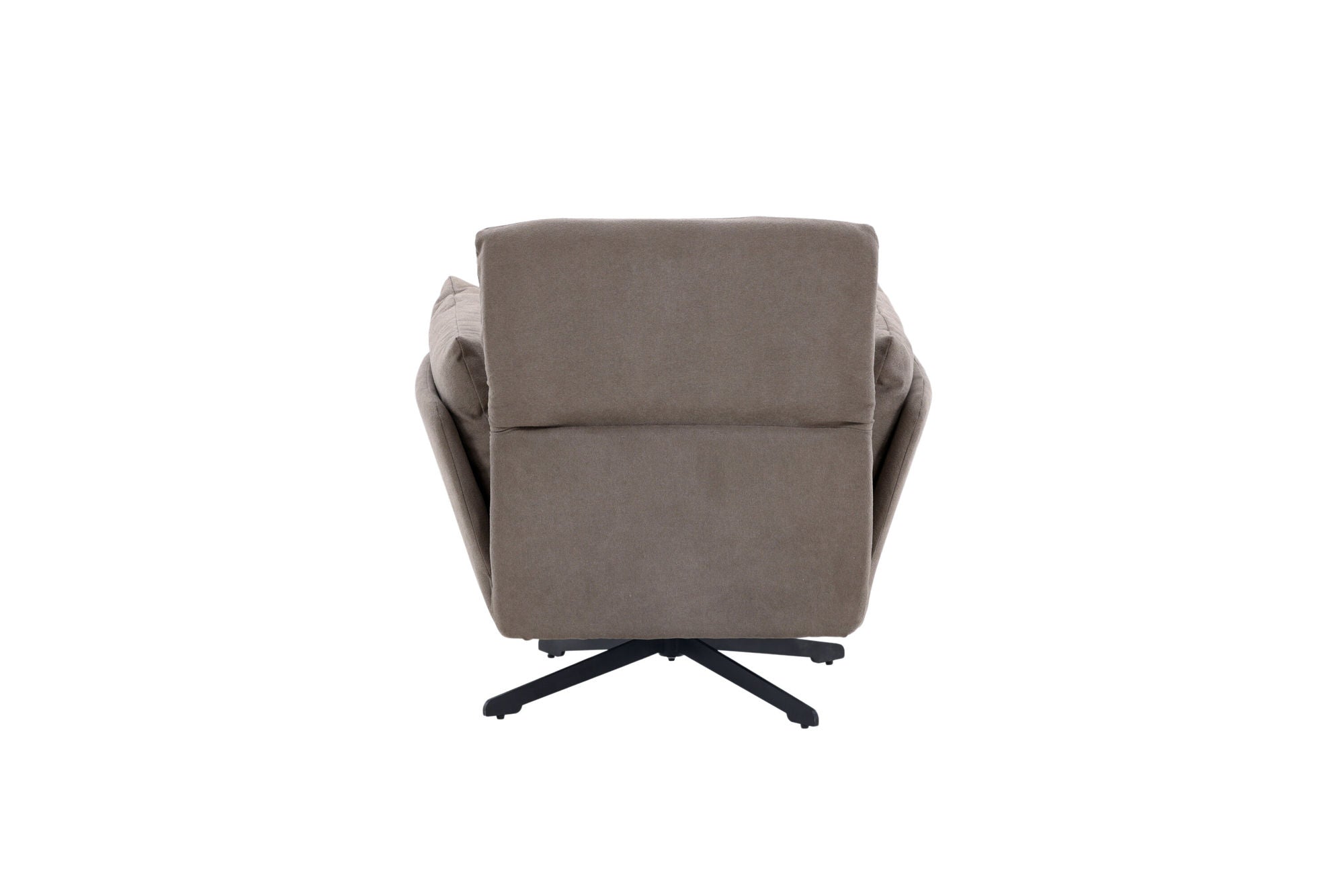 Venture Home Madrid Single Sofa - Black / Grey Boucle