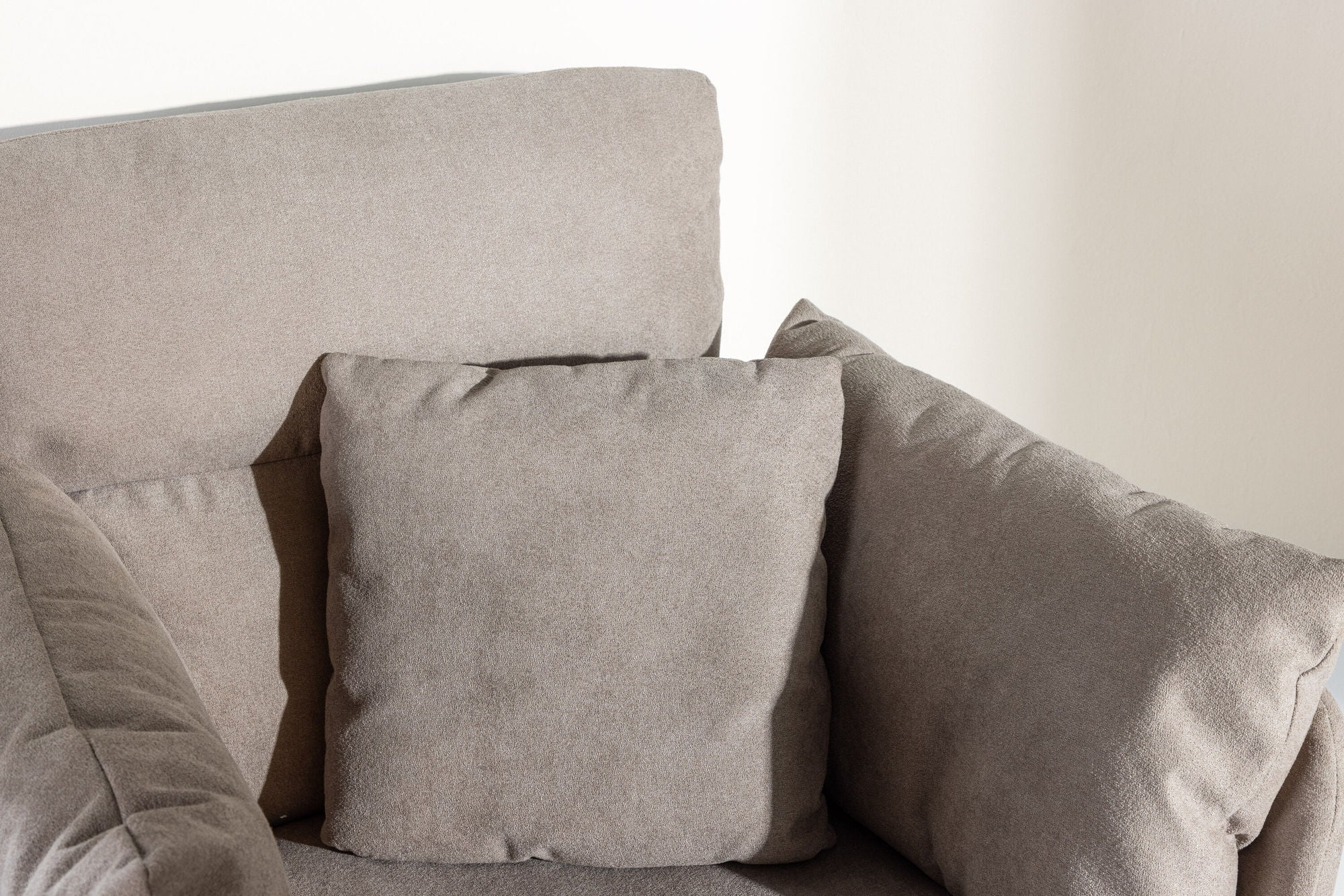 Venture Home Madrid Single Sofa - Black / Grey Boucle