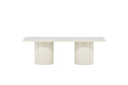 Venture Home Sandvika Sofa bord - Beige / Glossy