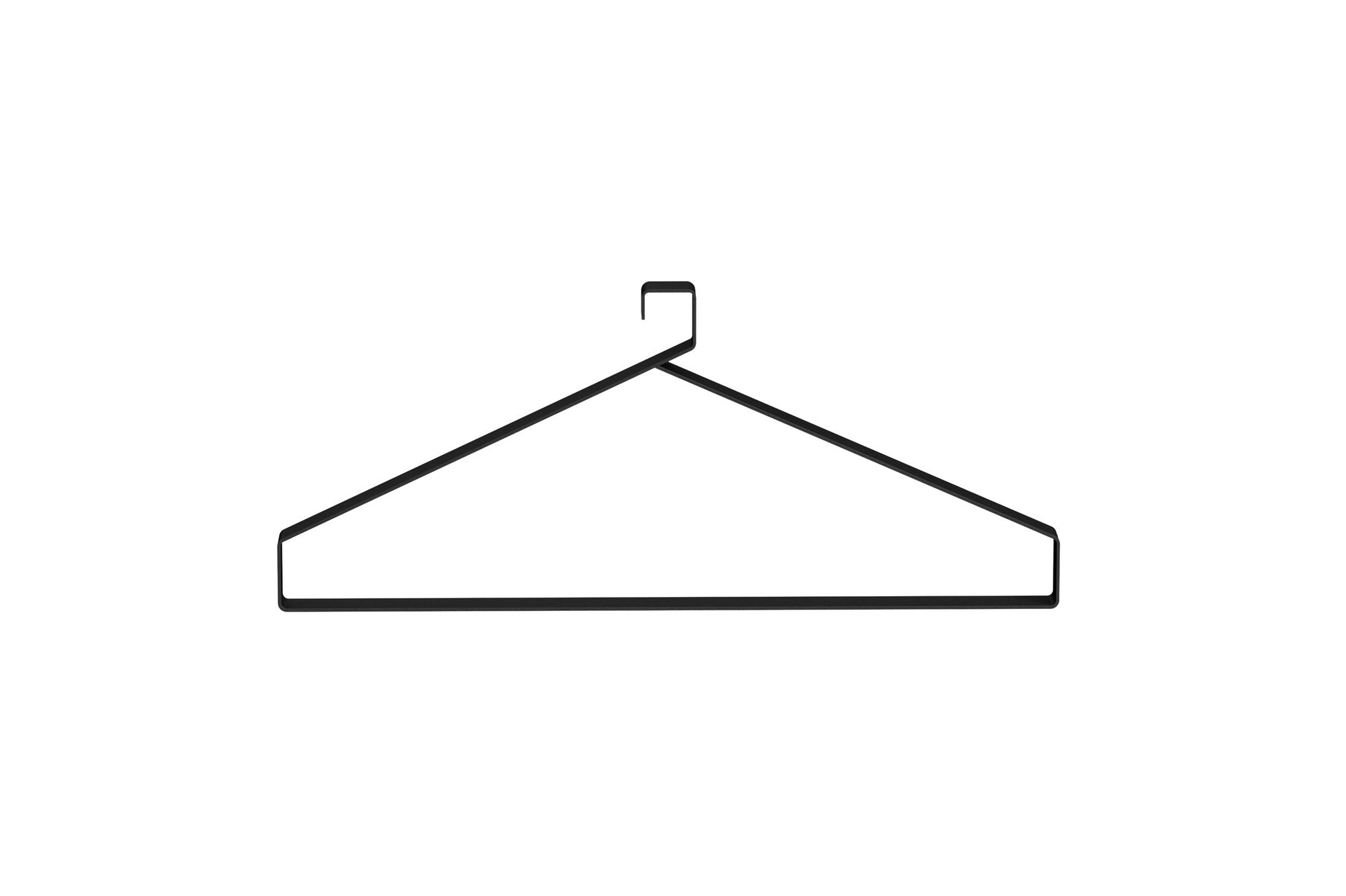 Venture Home Nimes Clothing Hanger 43x18x2,5cm  - Black  /  Iron Tube