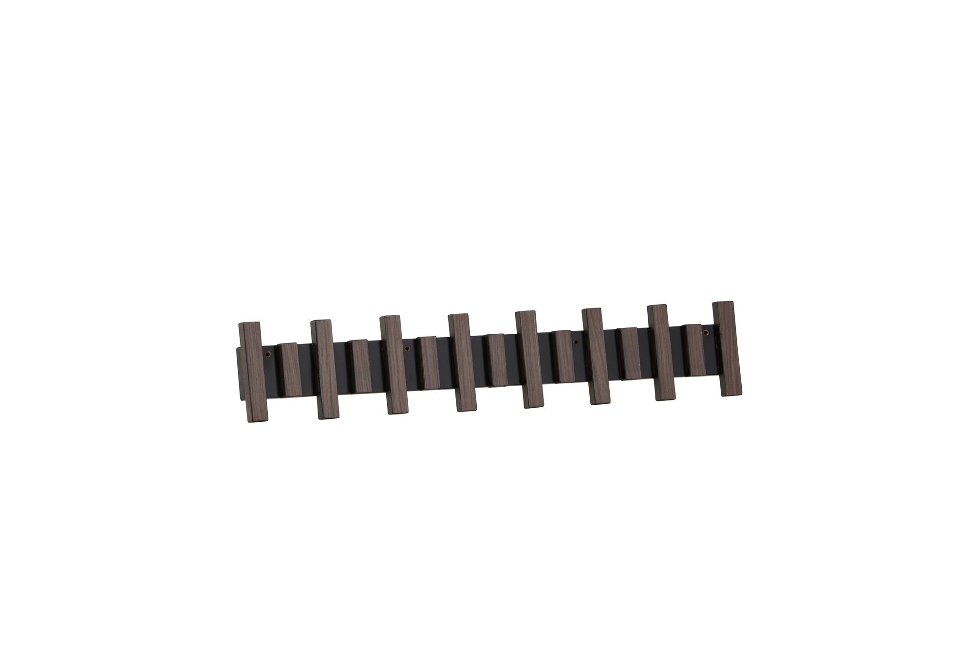 Venture Home Nimes Wall Hat Rack 75x3,5x13cm - Black/Mocca /  MDF