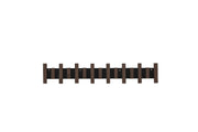 Venture Home Nimes Wall Hat Rack 75x3,5x13cm - Black/Mocca /  MDF