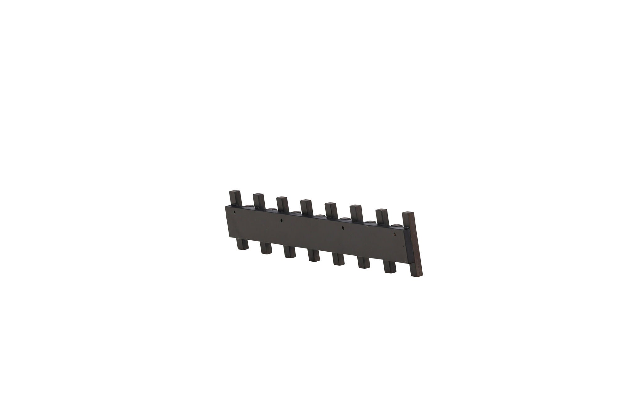 Venture Home Nimes Wall Hat Rack 75x3,5x13cm - Black/Mocca /  MDF