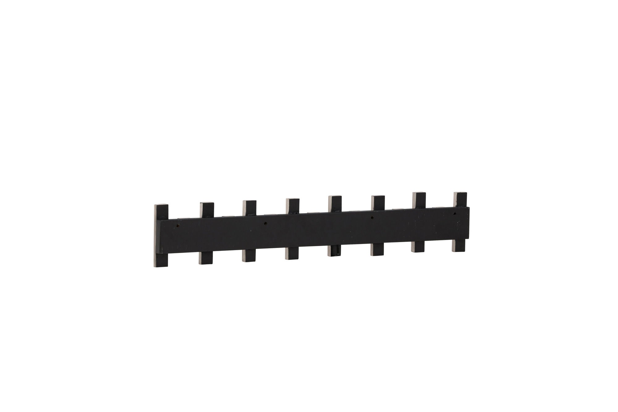 Venture Home Nimes Wall Hat Rack 75x3,5x13cm - Black/whitewash /  MDF