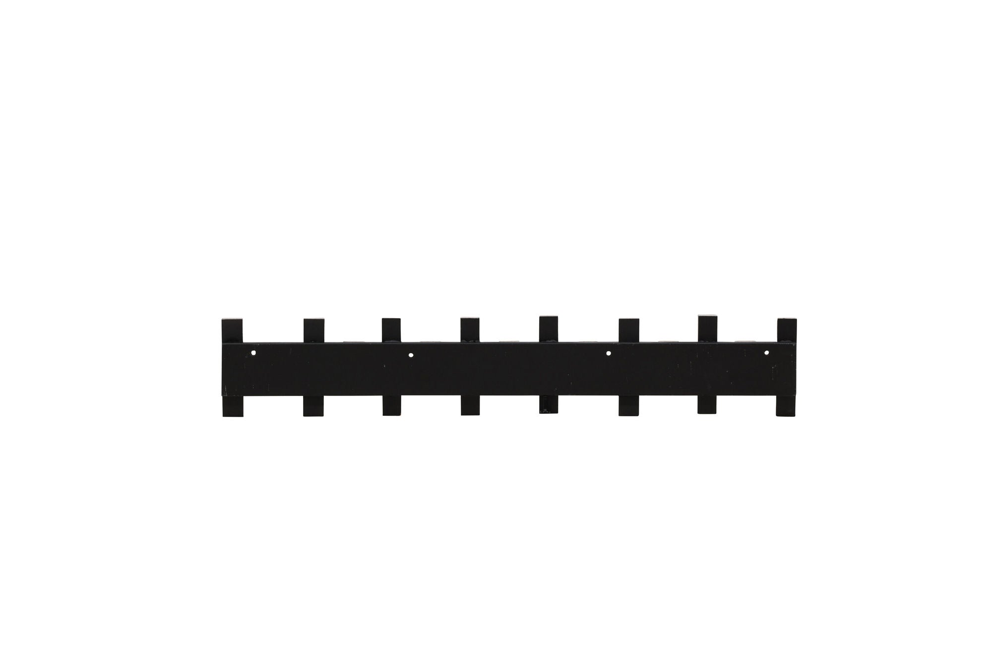 Venture Home Nimes Wall Hat Rack 75x3,5x13cm - Black/whitewash /  MDF