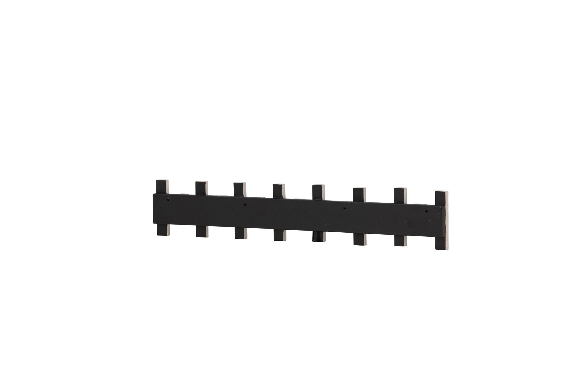 Venture Home Nimes Wall Hat Rack 75x3,5x13cm - Black/whitewash /  MDF
