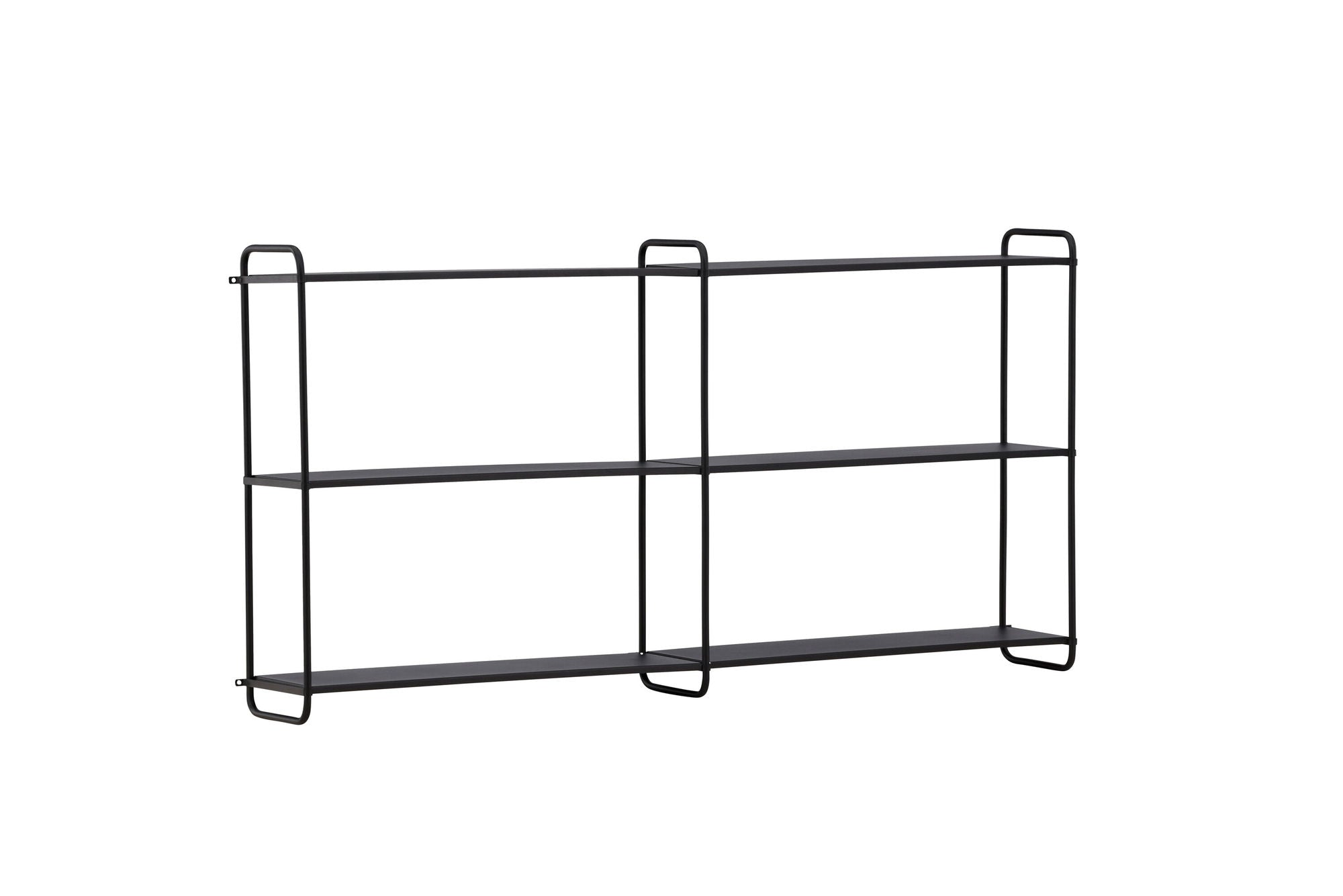 Venture Home Lyon Wall reol - Black / Powder coated Iron
